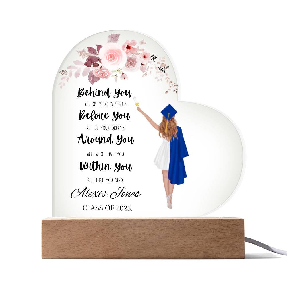 Graduation Keepsake Plaque | Graduation Gift for Best Friend | Personalized High School Graduation Gift for Her